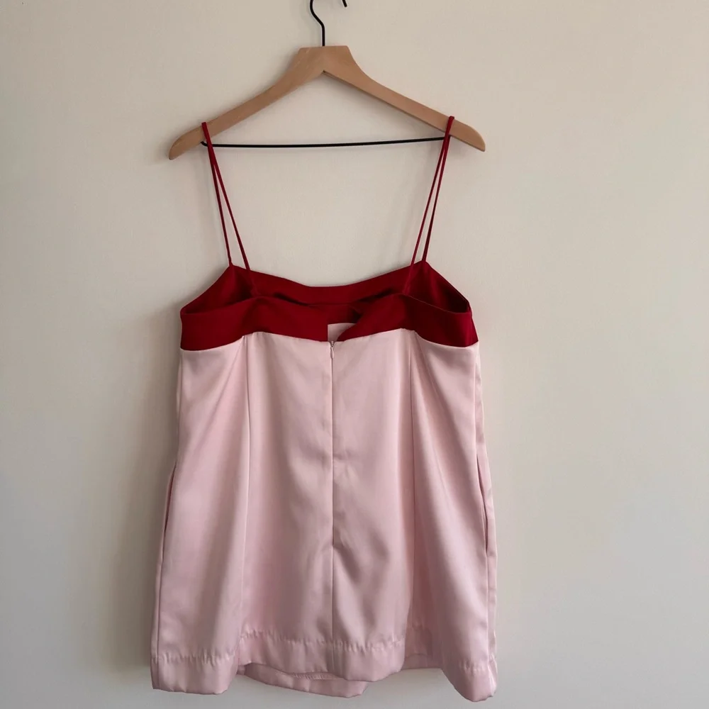 Free People | Pink Babydoll Verano Mini Dress in Sweet Combo ~ Brand New Medium
